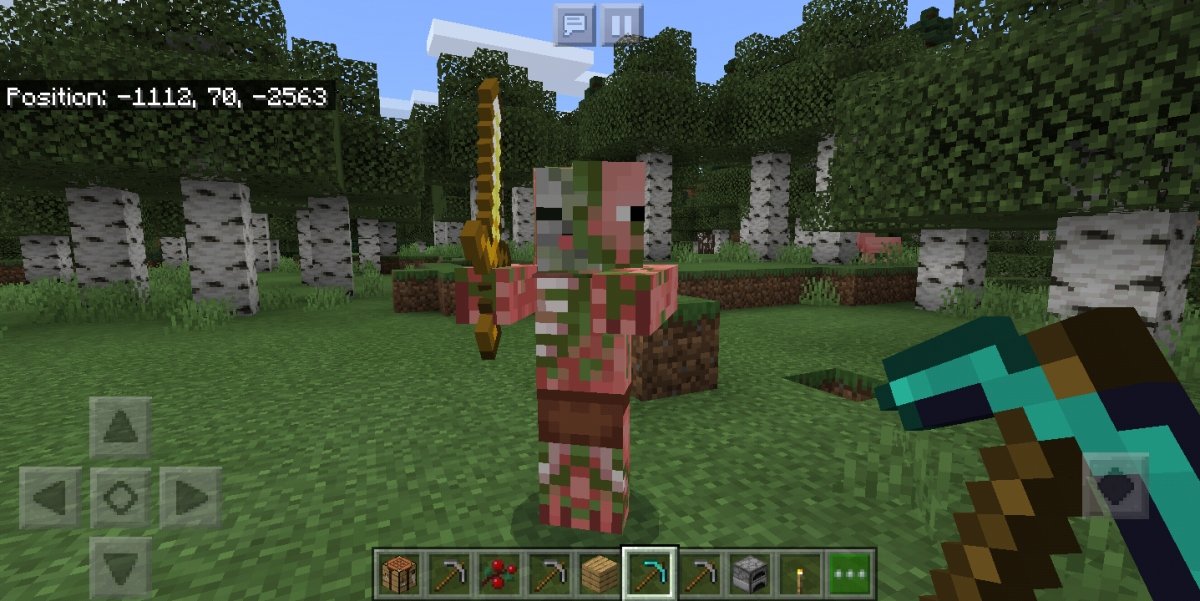 A zombie pigman